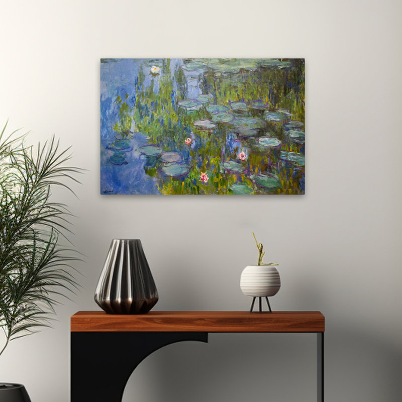 Seerosen - Art du musée des paysages, H 16 po x l 24 po