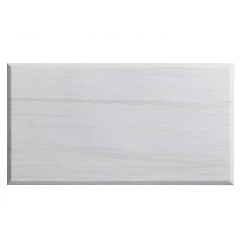 White and Gray Rectangular Marble Top Coffee Table