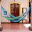 Hamac de camping en coton Bromfield Mayan