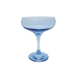 Fine Line Clear with White Rim Coupe Set of 4