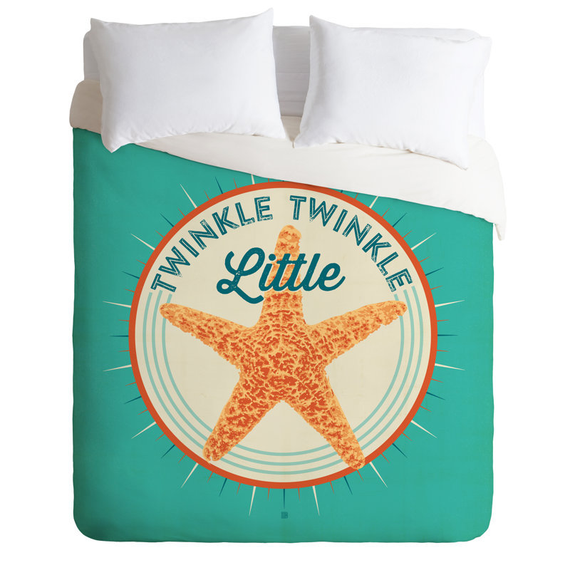Ensemble de housse de couette Twinkle Twinkle Little Star, Housse de couette pour très grand lit et 2 très 