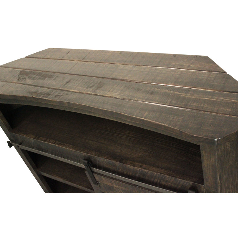 Mahoney Media Console, Rustic Driftwood