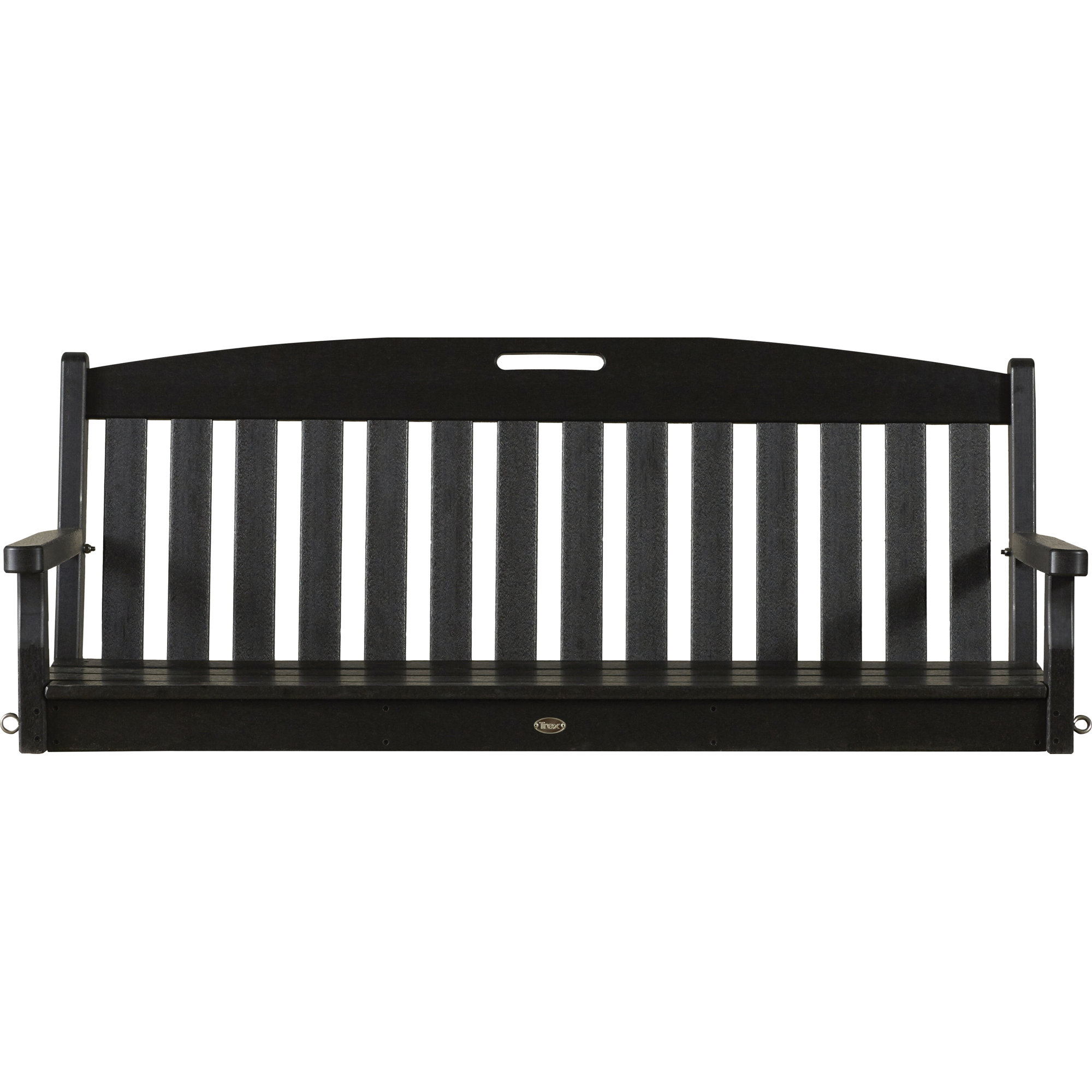 POLYWOOD Yacht Club 60" Swing, Ash Charcoal Revolution®