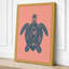 Mandala Turtle Boho - Wrapped Canvas-634321992-634322007