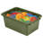 ECR4Kids Scoop Front Storage Bins, Multipurpose Organization, 25-Piece-100135405