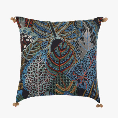 Indigo Seas Midnight Pillow Cover & Insert
