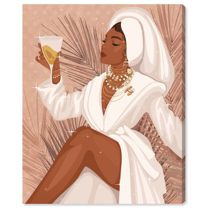 Absolute Fab Girl - Impression sur toile, Toile tendue, H 24 po x l 20 po