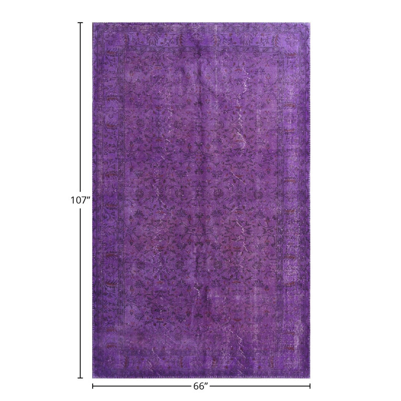 Rectangle Rectangle 5'6'' X 8'11'' Area Rug