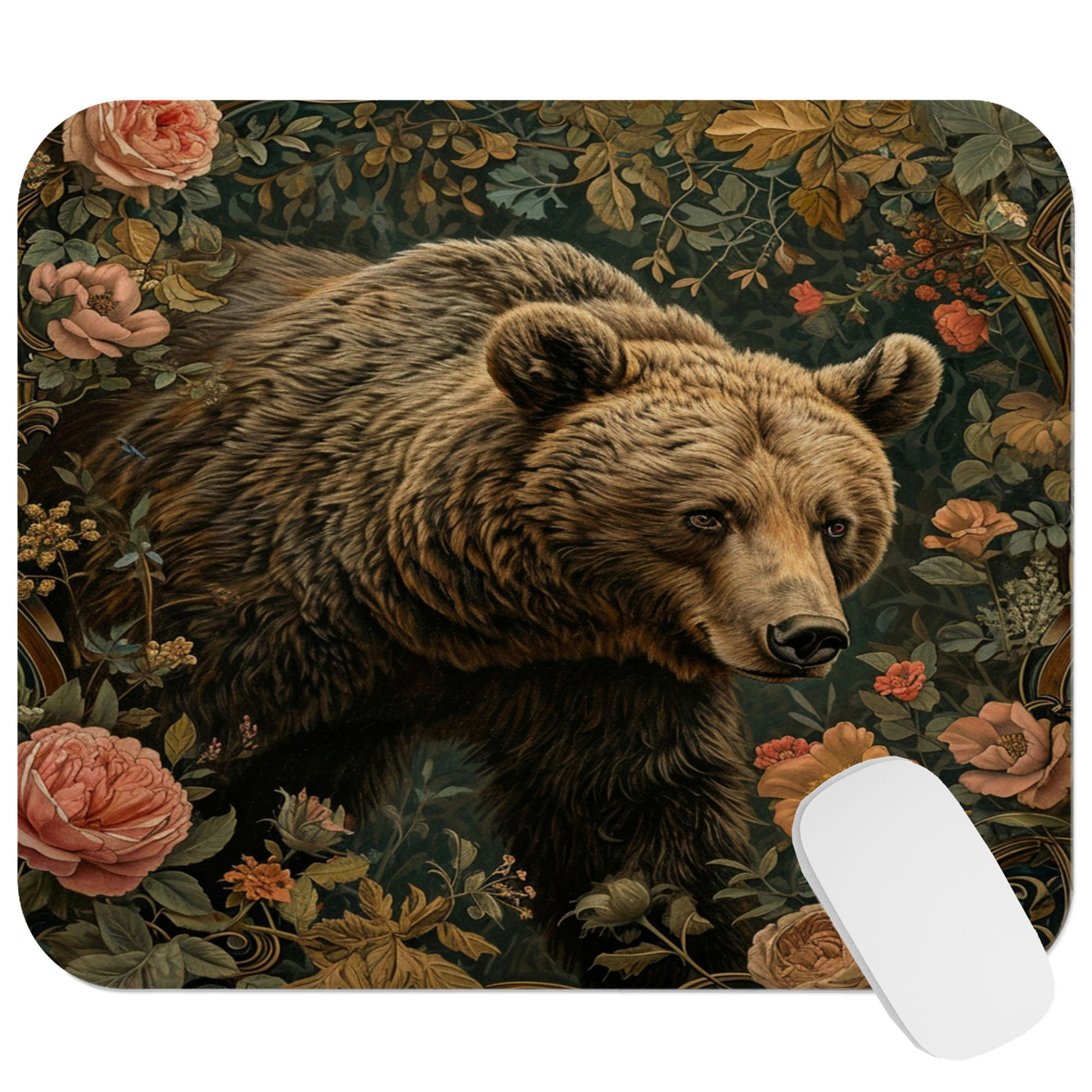 Astoria Grand Animals William Morris Bear II Cottage Gaming Cute Office ...