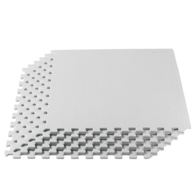 1/2" Thick Multipurpose Foam Floor Tile 100 Square Feet (25 Tiles)