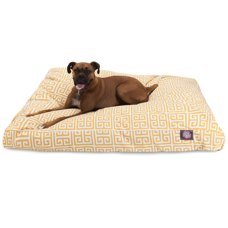 Coussin Towers Angela, Moyen (l 29 po x P 36 po x H 4 po), Agrume