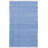 Herringbone French Blue/White Handwoven Indoor/Outdoor Rug-16308180
