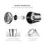 Brand No Power Source Required / Manual Two -in-1 Salt & Pepper Combination Mill