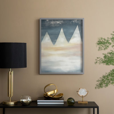 «Christmas Holiday Art DCCDXIV», reproduction d'art encadrée - bois massif