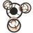 3 - Light Dimmable Cylinder Chandelier