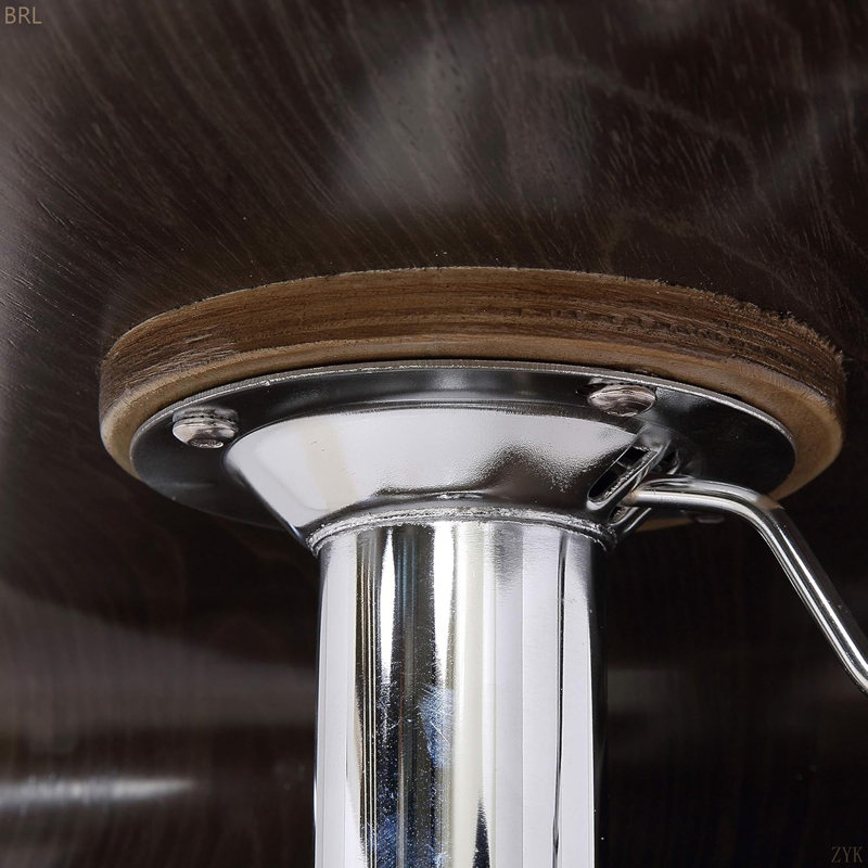 Tabouret de bar courbé pivotant ajustable Modern
