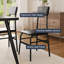 Modern 5-Piece Kitchen Table and Chairs, Dining Room Set with 4 Upholstered Chairs, Sturdy Dining Set for Small Spaces, Apartment and Dining Area-904820249