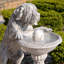 Fontaine de bain chien oiseau