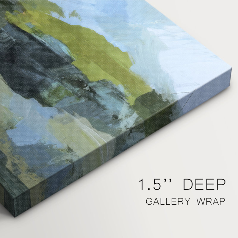 Geothermal Patchwork I -Gallery Wrapped Cavas, 40" H x 60" W