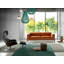39cm Wide No Pattern Footstool Ottoman