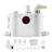 500W High-Flow Macerator Pump, 29 GPM Sewage Ejector with Odor Control, 26ft Head Lift for Basement Bathroom, Toilet, Sink & Shower