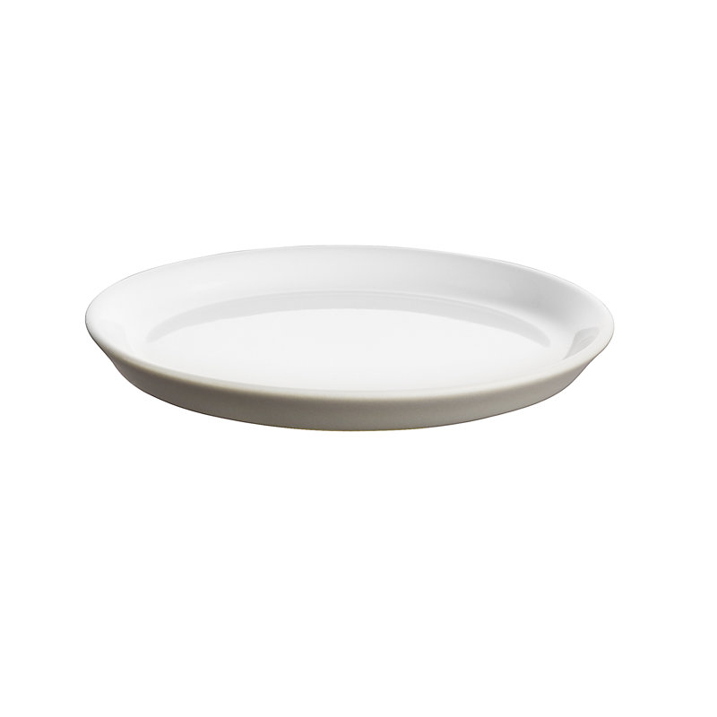 Tonale Stoneware Dinner Plate, 4.73" W x 4.73" D, Light Gray