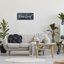 Homestead Expression, bleu marine, ferme, signe, élégante, typographie par House Fenway - Art textuel-106208867-106208872