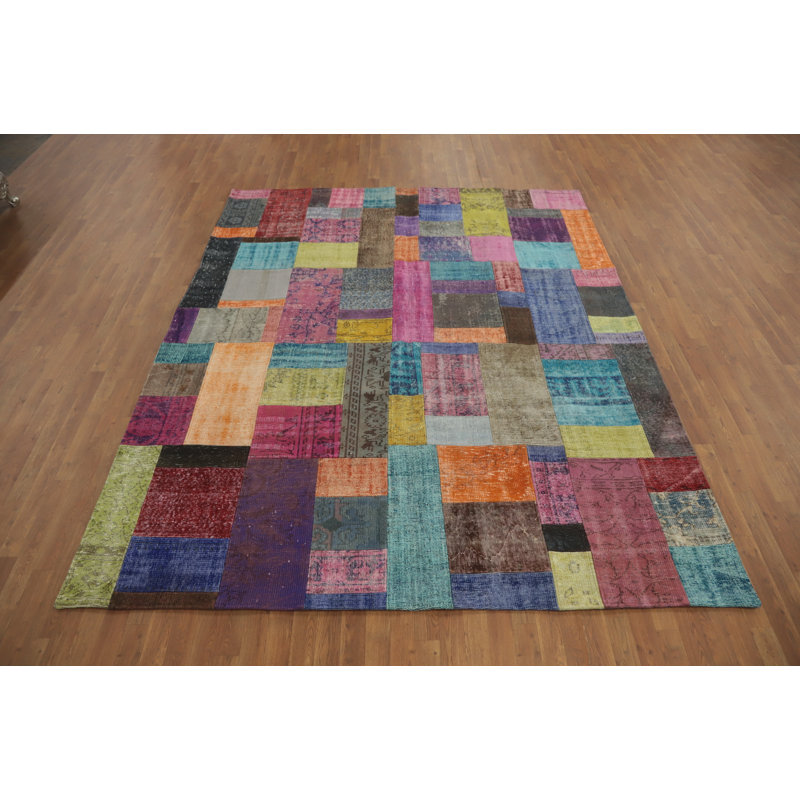 Tapis patiné patiné 8 x 10