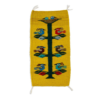 Chemin de table Red Barrel Studio® Birds Of Teotitlan