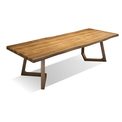 Table de salle à manger brune