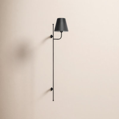 Francelina Single Light Steel Dimmable Plug-in Wallchiere
