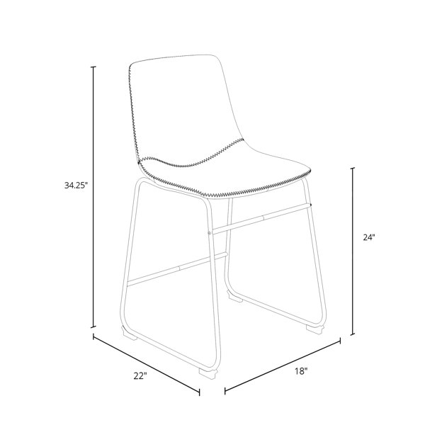 AllModern Nia Stool & Reviews