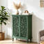 Armoire de rangement haute avec étagères, meuble d'appoint élégant à 2 portes et buffet multifonctionnel-691121121