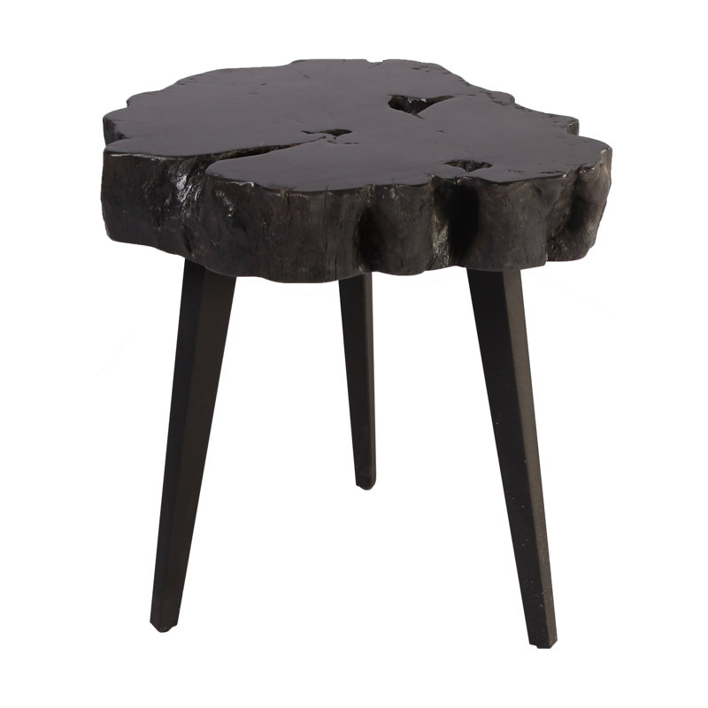 Table d'appoint ou table d'appoint Black Lychee Living Edge