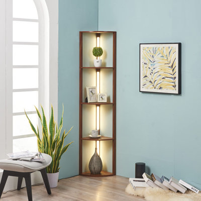 Maxsim Corner Bookcase