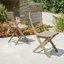 Chaise d'appoint de patio Remacia-167523783