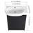 23" Single Sink Freestanding Vanity, Bathroom Vanity Set with Soft-Close Door and Ceramic Basin Sink-1130793098