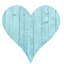 Décoration murale 12 "en bois récupéré turquoise-2019769728-2019769733