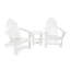 Ensemble 3 pièces POLYWOOD Long Island Adirondack-39399028