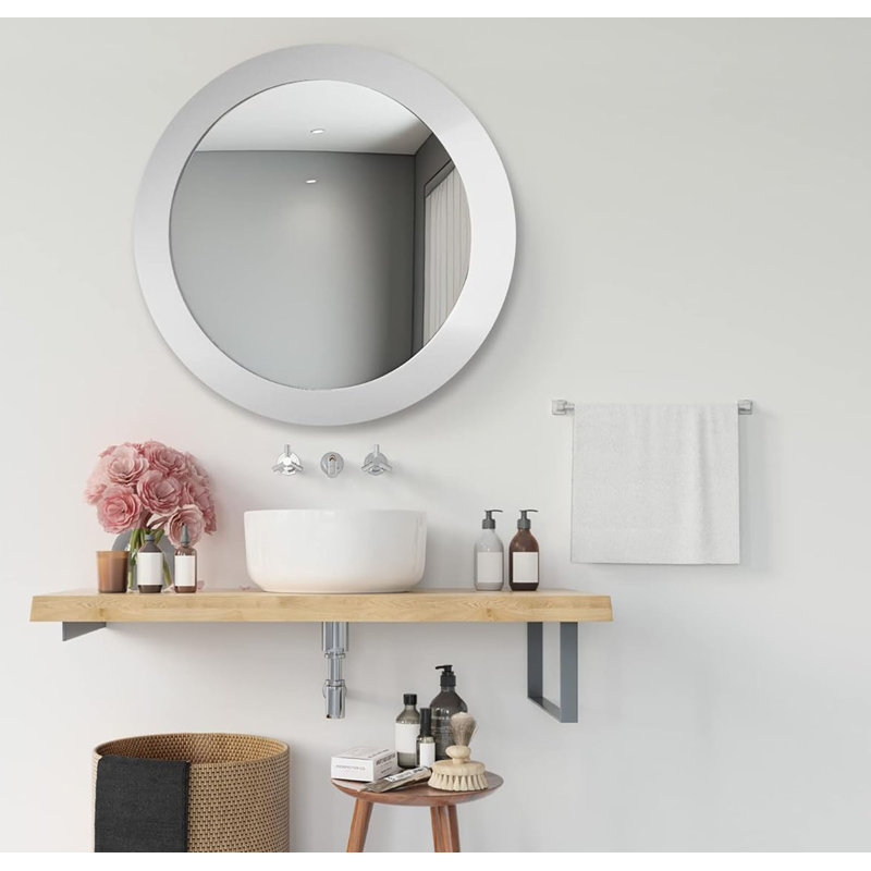 Glass Round Mirror