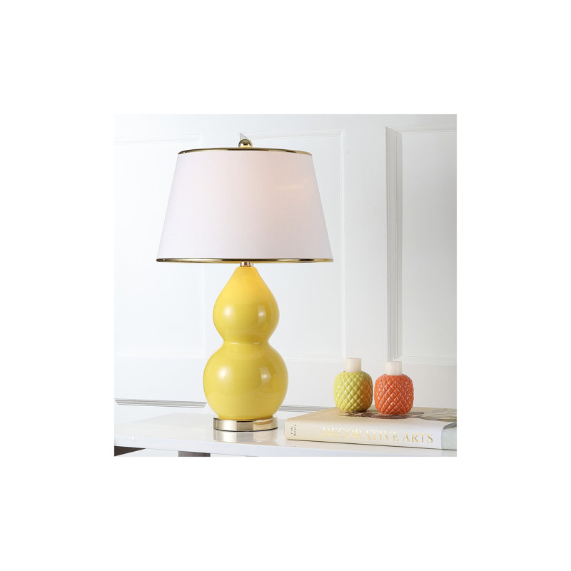 Ensemble de lampes de table 26 po, Or moutarde