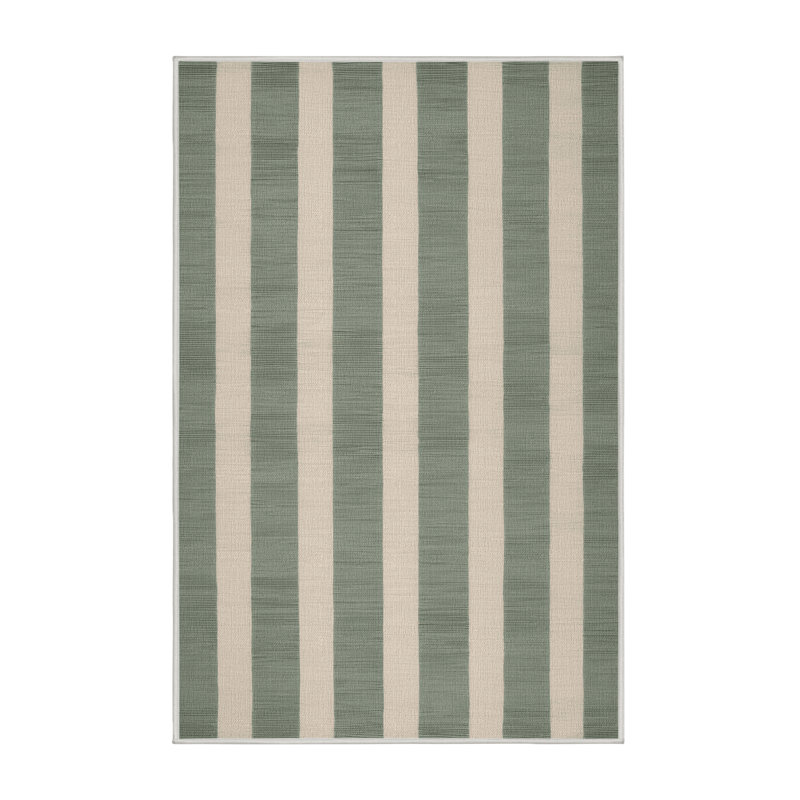 Machine Washable Checkered Beige Area Rug, Rectangle 8' x 10'