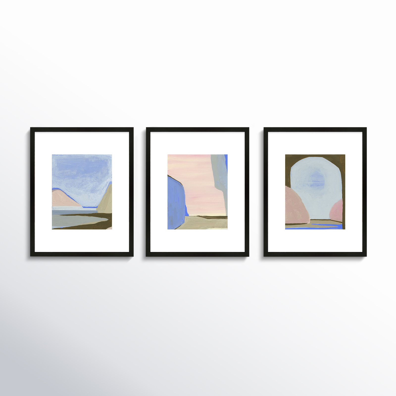 Morning Sky by Andrea Stokes, Black Framed, 20" H x 16" W