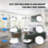 Nevills Double Rings Dimmable LED Flush Mount Ceiling Light, for Kitchen,Hallway,Bedroom-1556858162