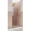 Halo 30 in. x 78 in. Frameless Glass Hinge Shower Door-3073399