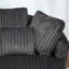Fauteuil demi-tonneau surdimensionné avec housse-108658058