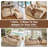 Alcala 130" L-Shaped Modular Sectional Sofa-600364973