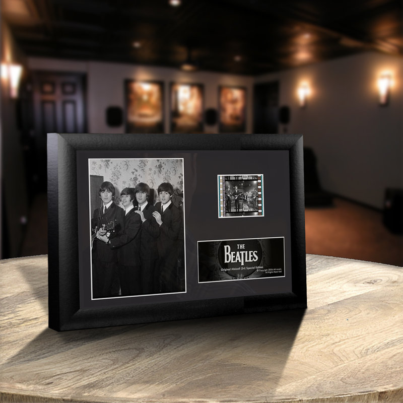 Présentation de bureau encadrée filmcells beatles