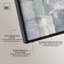 «Misty Morn III Shadowbox Print», art mural abstrait par Art Remedy, cadre noir, 54 x 36-2106168531-2106168526