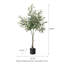 Faux olivier en pot 48 "